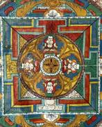 Zeldzame Boeddhistische Thangka – Nepal ca. 1925–1945, Ophalen of Verzenden, Gebruikt