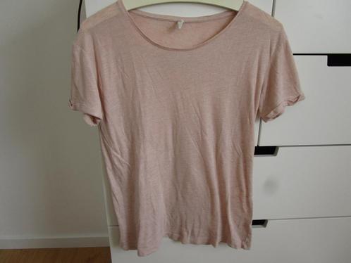 Stradivarius maat M - roze shirt - korte mouwen, Kleding | Dames, T-shirts, Zo goed als nieuw, Maat 38/40 (M), Roze, Korte mouw