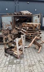 GRATIS haard / kachel / vuurkorf / kampvuur HOUT pallets, Tuin en Terras, Haardhout, 6 m³ of meer, Ophalen, Blokken