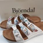 Björndal Slippers - Verstelbaar & Leuke Print, Wit, Nieuw, Björndal, Ophalen