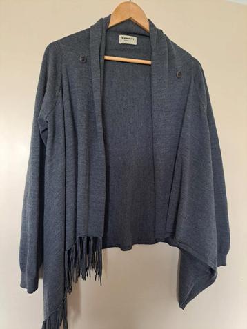 Repeat Grijs Vest / Poncho - Zo goed als nieuw! beschikbaar voor biedingen