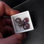 4 mooie robijn cabochons, Ophalen of Verzenden