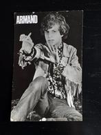 Armand zanger artiest met handtekening, Verzenden, 1960 tot 1980, Ongelopen, Sterren en Beroemdheden