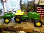 zgan John-Deere speelgoed trap tractor + aanhanger LP53502, Kinderen en Baby's, Overige merken, Met kar of aanhanger, Zo goed als nieuw