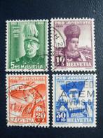 Postzegels Zwitserland 1939 Pro Juventute - cat.w. € 20,00., Postzegels en Munten, Ophalen of Verzenden, Gestempeld