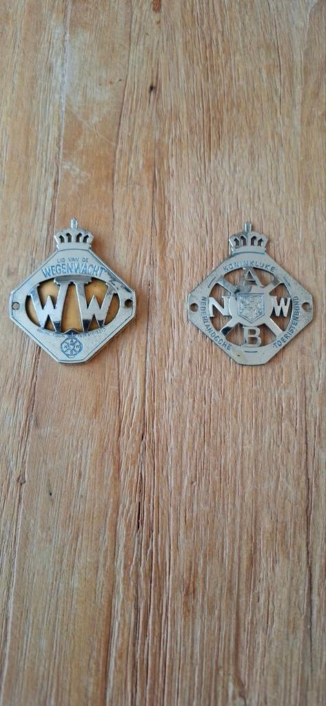 ANWB / Wegenwacht embleem klein, Verzamelen, Automerken, Motoren en Formule 1, Gebruikt, Auto's, Ophalen of Verzenden