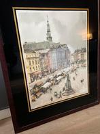 Schilderij/ prent Grote Markt ‘s Hertogenbosch, Ophalen of Verzenden