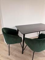 4x Groene eetstoelen, Huis en Inrichting, Stoelen, Ophalen of Verzenden, Zo goed als nieuw, Overige kleuren, Vier