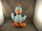 sesamstraat Pino blauw harig en oranje poten/snavel velours, Kinderen en Baby's, Speelgoed | Knuffels en Pluche, Ophalen of Verzenden