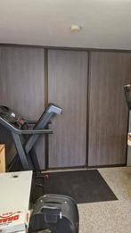 Uitschuifbare Kastenwand - Donkerbruin, Huis en Inrichting, Kasten | Overige, Ophalen of Verzenden