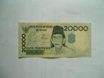 1521. Indonesia, 20.000 rupiah 1998 Ki Hadjar Dewantara., Verzenden, Zuidoost-Azië, Los biljet