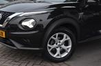Nissan Juke 1.0 DIG-T Tekna|NLauto| TEKNA|SFEERVERL.| STOELV, Auto's, Nissan, Stof, Met garantie (alle), Zwart, Origineel Nederlands