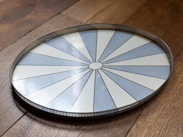 Art Deco Dienblad Steingutfabrik Paetsch, ca. 1920, Antiek en Kunst, Antiek | Schalen, Ophalen of Verzenden