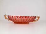 Carnival glas ovalen bonbonschaaltje, Ophalen of Verzenden
