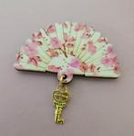 Miniatuur waaier tassenwinkel mini fan waaiertje, Verzenden, Nieuw, Poppenhuis