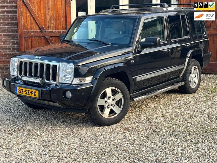 Jeep Commander 4.7 V8 Laredo 7-persoons LPG, Auto's, Jeep, Bedrijf, Te koop, Commander, 4x4, ABS, Airbags, Alarm, Electronic Stability Program (ESP)