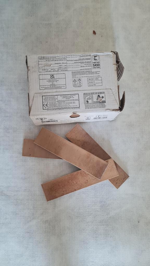 Langwerpige tegeltjes, Doe-het-zelf en Verbouw, Tegels, Nieuw, Wandtegels, Keramiek, Minder dan 20 cm, Minder dan 20 cm, Minder dan 5 m²