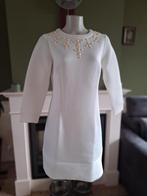 K-Design K Design witte warme winter jurk L crème steentjes, Kleding | Dames, Jurken, K-design, Verzenden, Wit, Maat 42/44 (L)