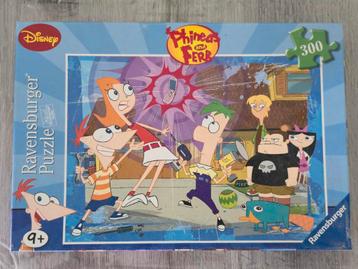 Phineas & Ferb Puzzel - 300 stukjes beschikbaar voor biedingen