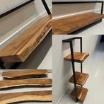 Wandplanken massief boomstam hardhout acacia 4cm dik!, Huis en Inrichting, Ophalen, Nieuw