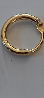 MOOIE RONDE 750 OFWEL 18 KARAATS GEMERKTE GOUDEN OORBELLEN ,, Ophalen of Verzenden