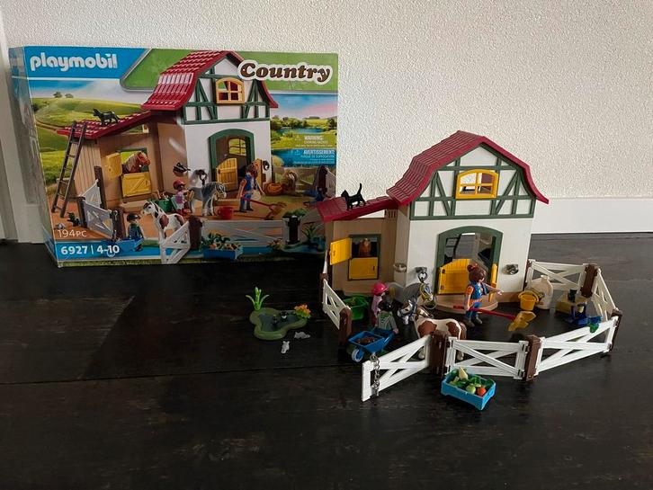Playmobil Country Ponypark - 6927, Kinderen en Baby's, Speelgoed | Playmobil, Zo goed als nieuw, Ophalen of Verzenden