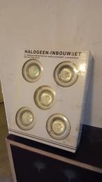 Helogeen-Inbouwset, Huis en Inrichting, Lampen | Spots, Ophalen of Verzenden, Nieuw, Metaal of Aluminium, Halogeen