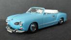 Volkswagen VW Karmann Ghia Cabrio Blauw 1:43 Minichamps Pol, Verzenden, Zo goed als nieuw