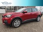 Peugeot 3008 1.2 PureTech Allure Stoel verwarming l trekhaak, Voorwielaandrijving, Gebruikt, 1199 cc, Leder en Stof