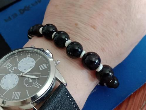 Navajo Beaded Bracelet, Sieraden, Tassen en Uiterlijk, Armbanden, Nieuw, Overige materialen, Zwart, Met bedels of kralen, Verzenden