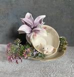 Opgezette muis in theekopje - taxidermie, Verzamelen, Ophalen of Verzenden, Nieuw, Vogel, Opgezet dier