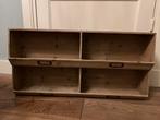 Dutchbone houten wandrek gruttersbak, Ophalen, Zo goed als nieuw