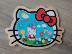 Hello Kitty puzzel, Kinderen en Baby's, Speelgoed | Kinderpuzzels, Van hout, Minder dan 10 stukjes, Ophalen of Verzenden, Zo goed als nieuw