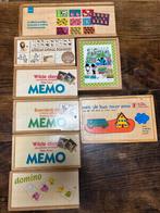 Houten memo/ Domino/ puzzel en spelletje 2,50 per stuk, Ophalen of Verzenden, Gebruikt