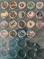 Zwaar verzilverde herdenkingsmunten, Postzegels en Munten, Munten en Bankbiljetten | Verzamelingen, Verzenden, Nederland, Munten