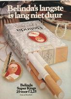 Retro reclame 1977 Belinda sigaretten met medaillon, Verzenden, Overige typen