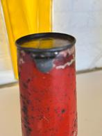 Purfina oud conisch olie blik, Verzamelen, Ophalen, Gebruikt, ., Verpakking
