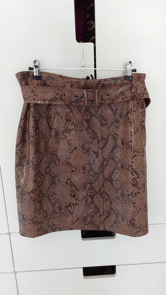 Mooie Tramontana Rok - Maat S - Nieuw!, Kleding | Dames, Rokken, Nieuw, Maat 36 (S), Bruin, Boven de knie, Ophalen of Verzenden