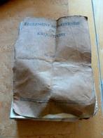 Reglement betreffende de krijgstucht 1947, Ophalen of Verzenden, 1945 tot heden, Gelezen, Landmacht