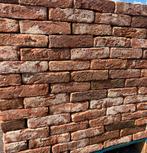 Antieke rode bruine handvorm waalformaat 22.5x5.5 20M2