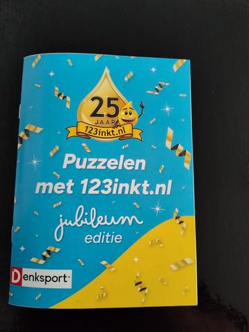 123inkt Denksport puzzelboekjes 30bldz met antwoorden  beschikbaar voor biedingen