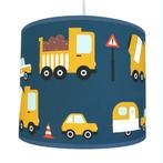 Hanglamp Kinderlamp Werkvoertuigen Blauw Geel ANNIdesign, Kinderen en Baby's, Kinderkamer | Inrichting en Decoratie, Nieuw, Ophalen of Verzenden