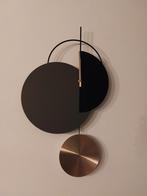 Moderne Wandklok met Geometrisch Design, Ophalen, Zo goed als nieuw, Analoog, Wandklok