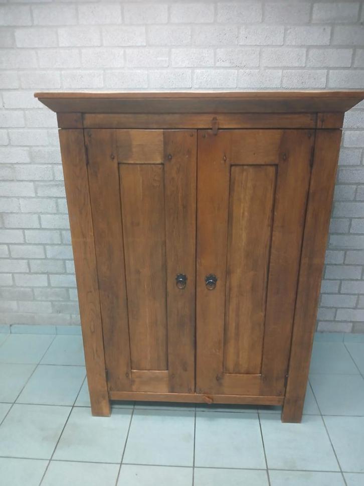 Koloniale Computerkast met Uitschuifblad, Antiek en Kunst, Antiek | Meubels | Kasten, Ophalen