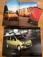 NL folder Deawoo Matiz 1998, 1999, 2001, 2002, 2003, Ophalen of Verzenden, Zo goed als nieuw, Chevrolet