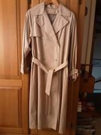Oversized vintage dames regenjas coat., Ophalen of Verzenden, Zo goed als nieuw, Maat 46/48 (XL) of groter, Beige