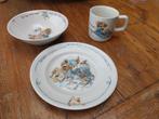 vintage vera muis schaaltje, bordje & beker uitgaven libelle, Huis en Inrichting, Keuken | Servies, Gebruikt, Overige typen, Ophalen of Verzenden