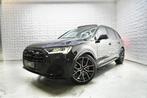 Audi Q7 55 TFSI e quattro 2x S LINE PANO RS STOEL 360 CAM TR, Auto's, Audi, Automaat, Gebruikt, Zwart, 2995 cc