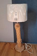Aparte schemerlamp. Eigen ontwerp, Ophalen of Verzenden, Zo goed als nieuw, Hout, Minder dan 50 cm