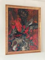 Schilderij van poolse schilder W. Wedecka, 1966, Antiek en Kunst, Kunst | Schilderijen | Klassiek, Ophalen